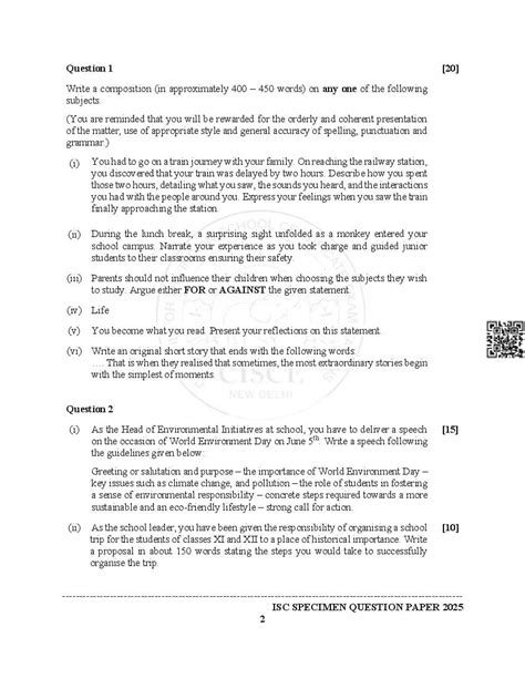 Image result for ISC Class 12 English Language Syllabus