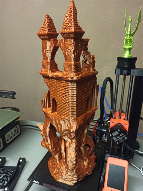 3D print Ancient Raven Castle • made with Anycubic Predator・Cults