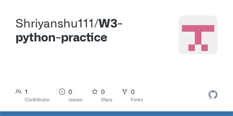 Image result for Python Basic Exercise for Beginners W3