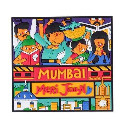 Buy Chumbak I Love Mumbai Magnet Online at Low Prices in India - Amazon.in
