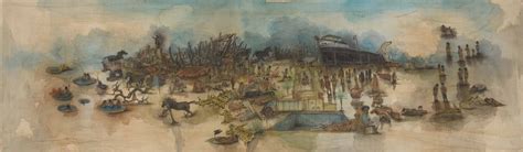 Wood from Ships: Memory is artist Nityan Unnikrishnan’s paint of choice