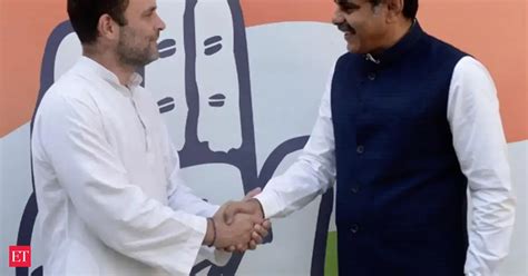 Day after resigning from TRS, Telangana MP meets Rahul Gandhi - The ...