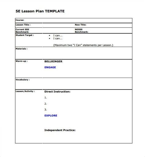 Image result for Simple Lesson Plan
