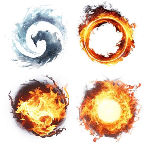 Angular shapes Hot Flames isolated on White background | Premium AI-generated image