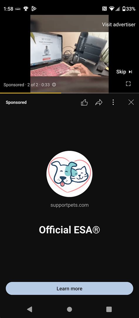 Emotional support pets are not service animals! : r/CommercialsIHate