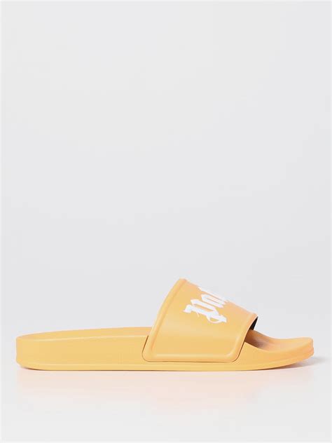 PALM ANGELS: Shoes men - Orange | Palm Angels sandals PMIC001S23PLA001 ...