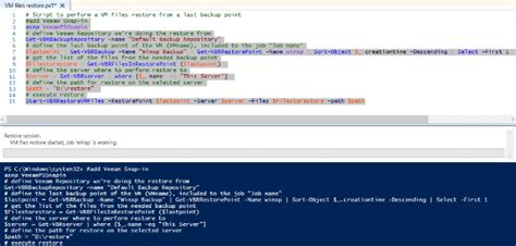 Image result for VSS Backup Veeam Remote PowerShell