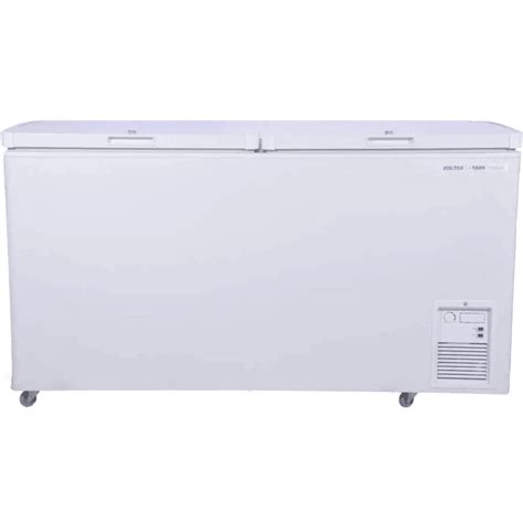 Voltas CF HT 500 DD P, 500 Ltrs Double Door Standard Deep Freezer, Whi ...