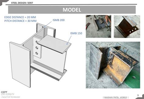 DESIGN OF STEEL STRUCTURE by MADHAV (UC3815) | CEPT - Portfolio
