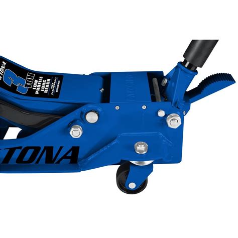 DAYTONA 3 Ton Long-Reach Low-Profile Professional Floor Jack With RAPID ...