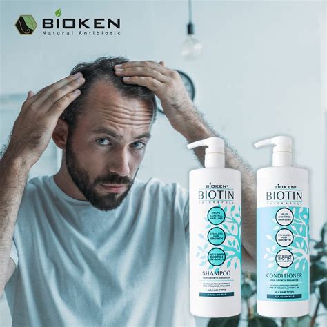 Bioken Biotin Hair Growth Shampoo - DHT Blocker for India | Ubuy