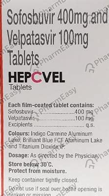 Buy Hepcvel Bottle Of 28 Tablets Online at Flat 15% OFF | PharmEasy