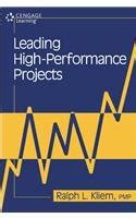 LEADING HIGH-PERFORMANCE PROJECTS 1ST ED : Kliem: Amazon.in: Books