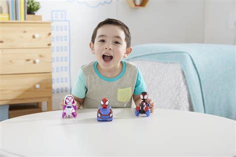 Buy Marvel Spidey and His Amazing Friends Squad Racers, Includes Spidey ...