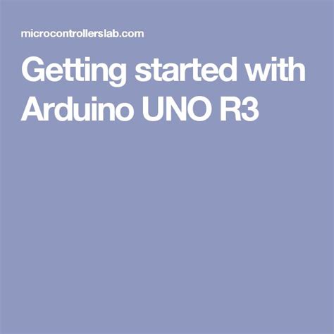 Image result for Arduino Uno R3 Getting Started