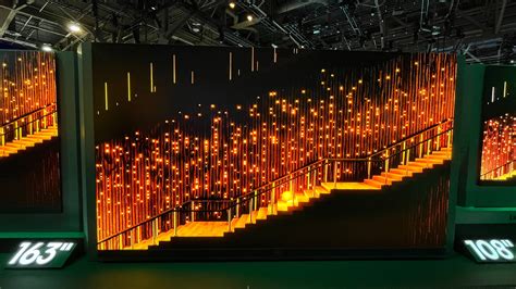 I witnessed Hisense's giant 163-inch micro-LED TV in person, and this ...