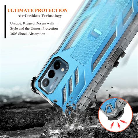 Buy OnePlus Nord N200 5G Phone Case with Tempered Glass Screen ...
