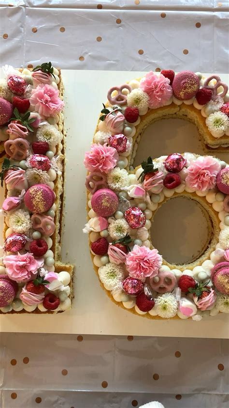 Sweet 16 birthday cake – Artofit