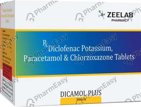 Buy Dicamol Plus Strip Of 10 Tablets Online at Flat 15% OFF | PharmEasy