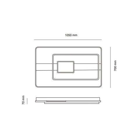 Plafón de techo LED Pixy 156W CCT Dim