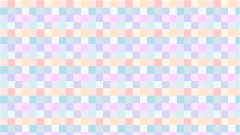 aesthetic cute pastel blue, pink, purple and yellow checkers, gingham ...