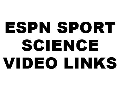 ESPN Sports Science 的图像结果