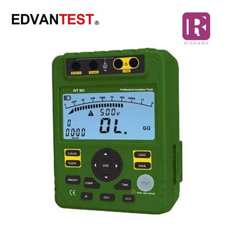 Insulation Resistance Testers - Megger MIT525 Digital Insulation Tester ...