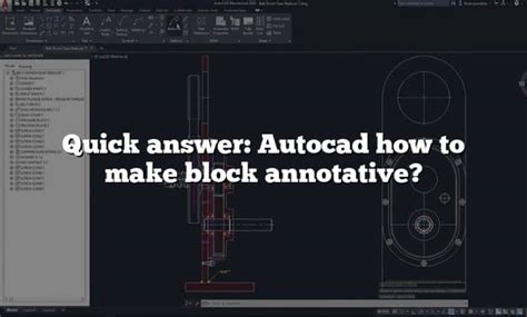 AutoCAD Annotative Object Tutorial 的图像结果