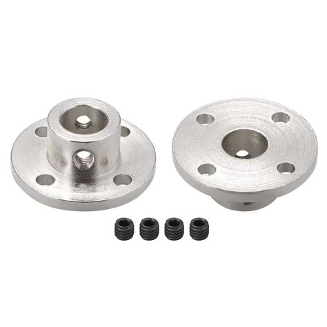 uxcell 10mm Inner Dia H13*D16 Rigid Flange Coupling Motor Guide Shaft ...