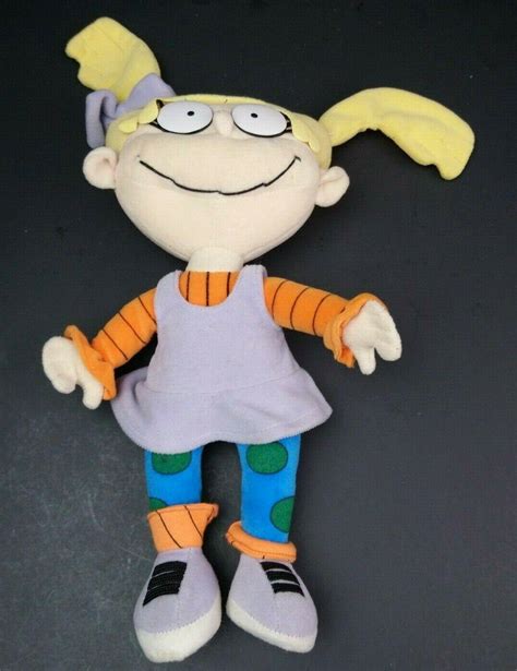 VTG 1997 Nickelodeon Rugrats Angelica Pickles Doll Plush 12" | #3777213298