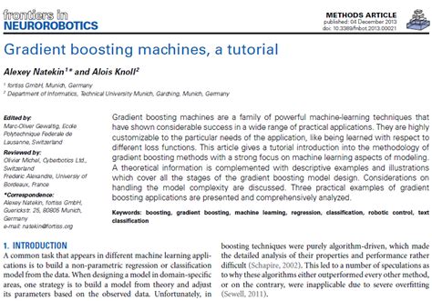 Image result for Gradient Boosting Machines Model