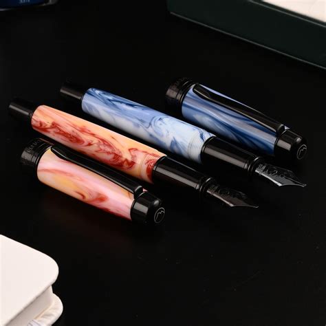 Monteverde Prima Fountain Pen - Blue Swirl BT – Makoba