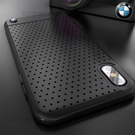 BMW ® iPhone X / XS Dotted M4 Coupe Leather Edition Back Cover - iPhone ...