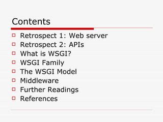 Image result for WSGI Tutorial