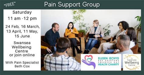 Pain Support Group - Dial Down Your Pain, The Swansea Wellbeing Centre ...