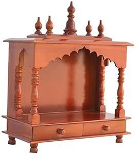 CRAFTSFORT Solid Wood Home Temple : Amazon.in: Home & Kitchen