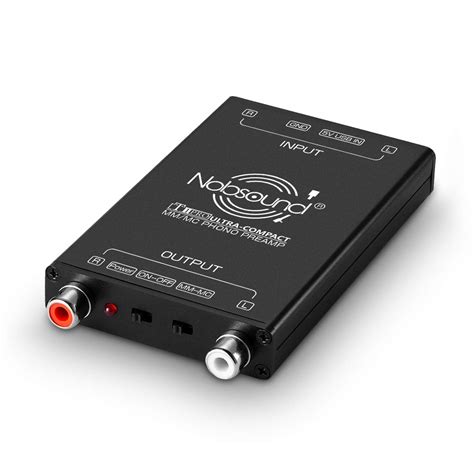 Buy Nobsound T1 PRO Mini MM MC Phono Stage Preamp Record Player ...
