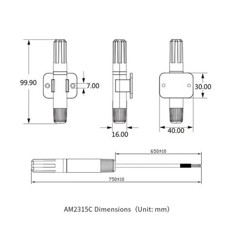 Buy ASAIR AM2315C Temperature And Humidity Sensor Online In India at ...