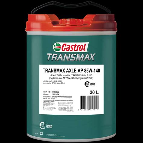 AXLE LUBRICANTS | CASTROL AUSTRALIA