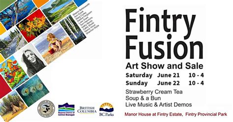 Fintry Fusion Art Show and Sale, 7655 Fintry Delta Rd. , Kelowna, BC ...