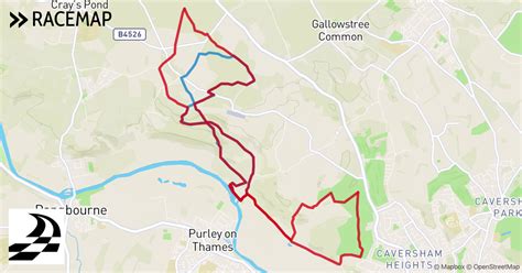 Trail Mapledurham » Racemap