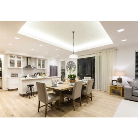 Lithonia Lighting WF4 SQ S LED 30K BN M6 Wafer 4" LED IC Rated Square ...