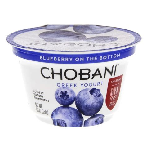 Chobani Greek Yoghurt Blueberry Non Fat 150 g Online at Best Price ...