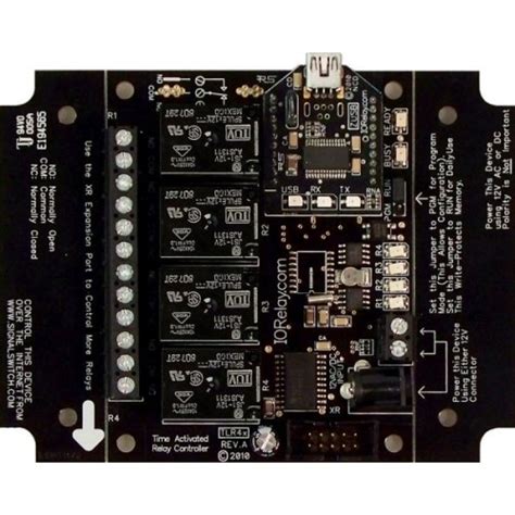 Time Activated Relay 4-Channel General Purpose SPDT at MG Super Labs India