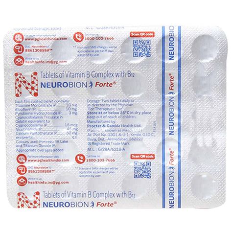 Neurobion Forte 30 Tablets – Fetch N Buy