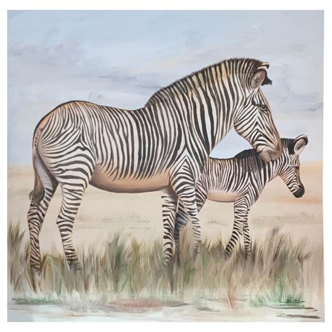 Painting Of Zebra