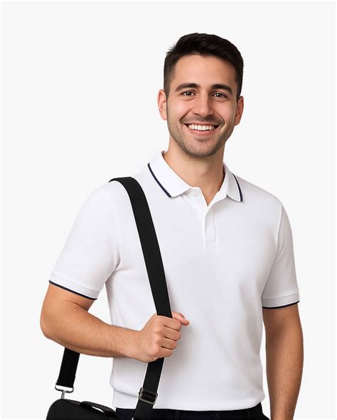 Corcul Men Pima Cotton Polo T-shirt