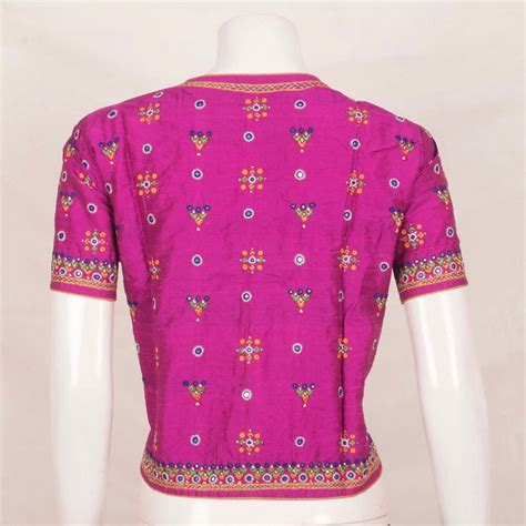 Hand Embroidered Pure Silk Crop Top | Rutambhara – Rutambhara