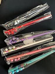 Buy Sanas 1 Pc Juda Hair Stick Wooden Plastic Design Attached Bun Stick ...