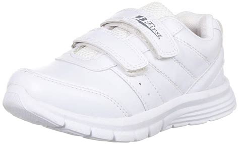 Buy BATA boys Speed White, White 2 School Shoes (3391549) at Amazon.in